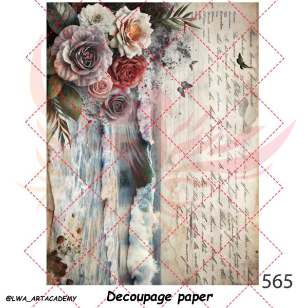 کاغذ دکوپاژ (Decoupage Paper) - تصویر 1