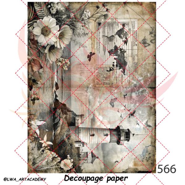 کاغذ دکوپاژ (Decoupage Paper) - تصویر 1