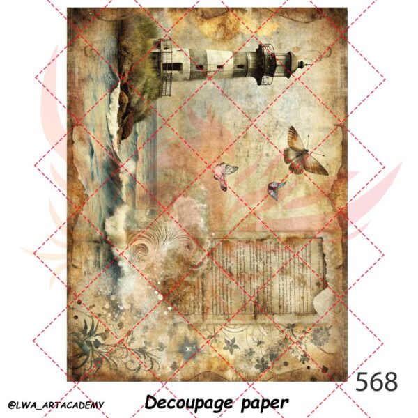 کاغذ دکوپاژ (Decoupage Paper) - تصویر 1