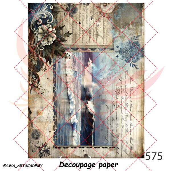 کاغذ دکوپاژ (Decoupage Paper) - تصویر 1