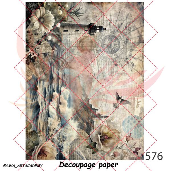 کاغذ دکوپاژ (Decoupage Paper) - تصویر 1