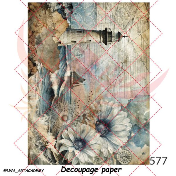 کاغذ دکوپاژ (Decoupage Paper) - تصویر 1