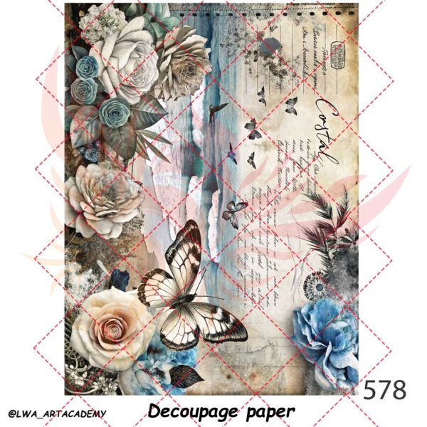 کاغذ دکوپاژ (Decoupage Paper) - تصویر 1