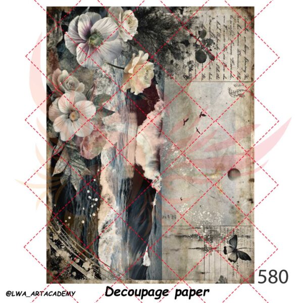 کاغذ دکوپاژ (Decoupage Paper) - تصویر 1