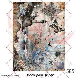 کاغذ دکوپاژ (Decoupage Paper)