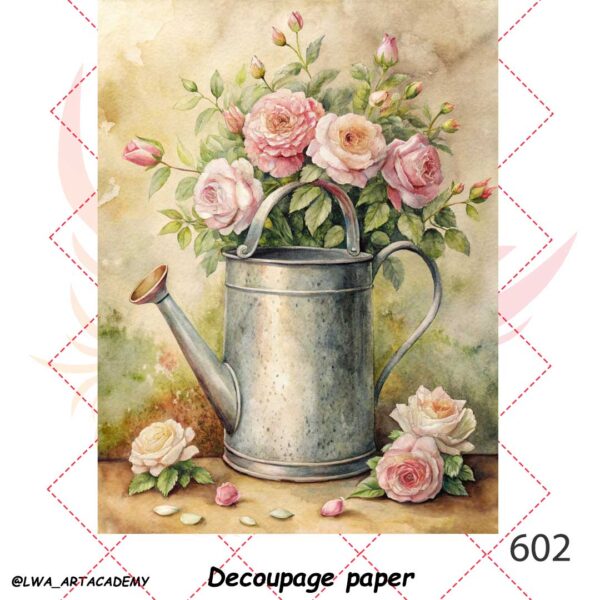 602 کاغذ دکوپاژ (Decoupage Paper) - تصویر 1