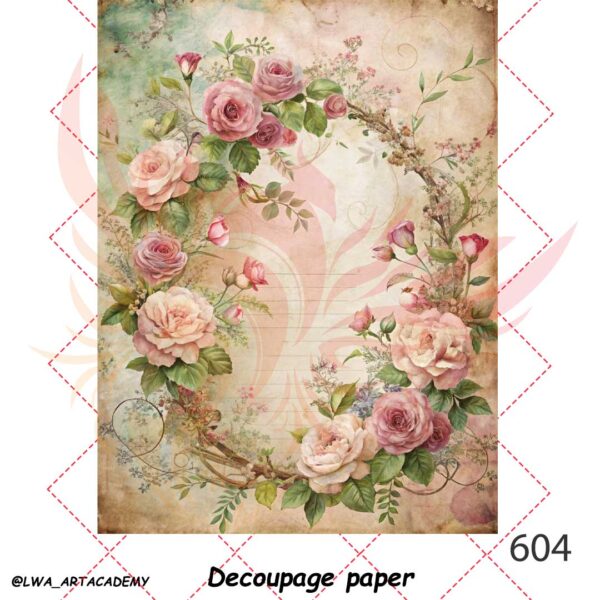 کاغذ دکوپاژ (Decoupage Paper) - تصویر 1