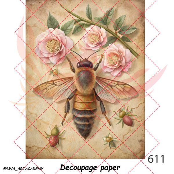 کاغذ دکوپاژ (Decoupage Paper) - تصویر 1
