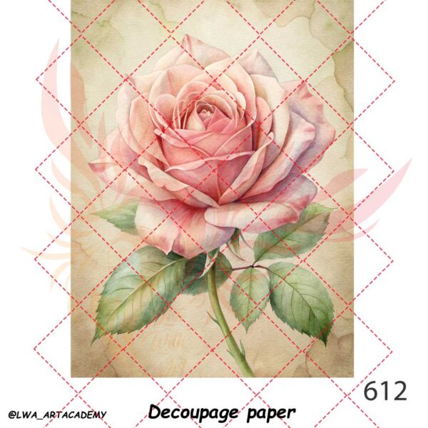 612 کاغذ دکوپاژ (Decoupage Paper) - تصویر 1