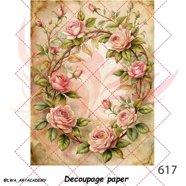 کاغذ دکوپاژ (Decoupage Paper) - تصویر 1