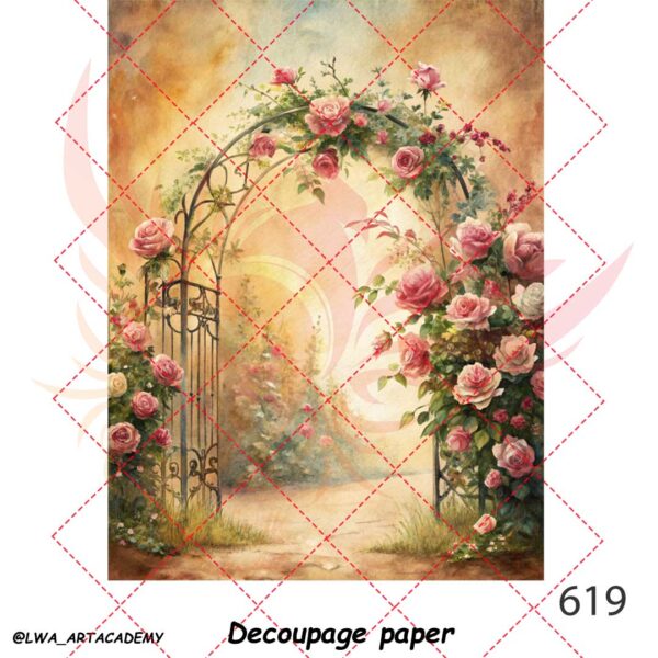 کاغذ دکوپاژ (Decoupage Paper) - تصویر 1