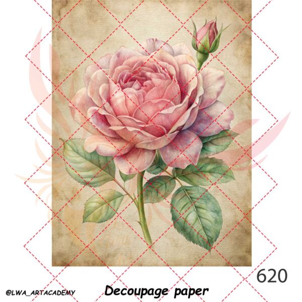 620 کاغذ دکوپاژ (Decoupage Paper) - تصویر 1