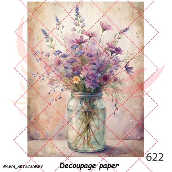 کاغذ دکوپاژ (Decoupage Paper) - تصویر 1