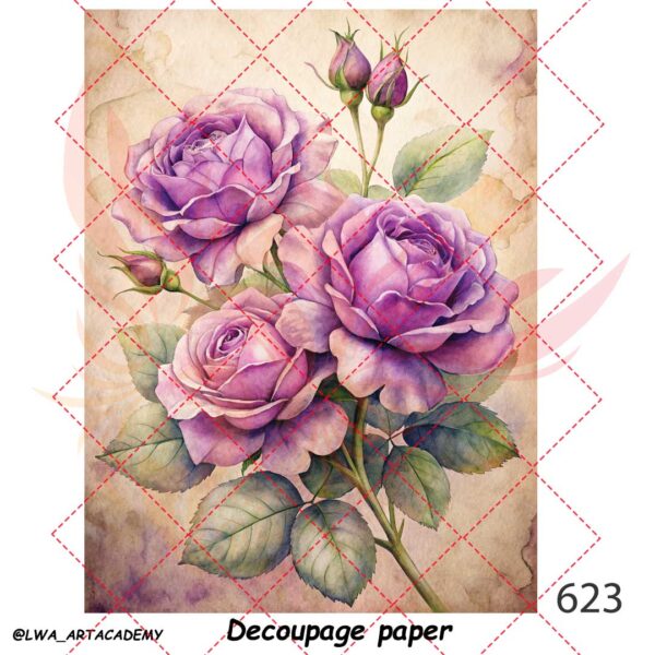 کاغذ دکوپاژ (Decoupage Paper) - تصویر 1