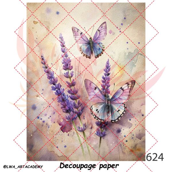 کاغذ دکوپاژ (Decoupage Paper) - تصویر 1