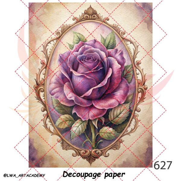 627 کاغذ دکوپاژ (Decoupage Paper) - تصویر 1
