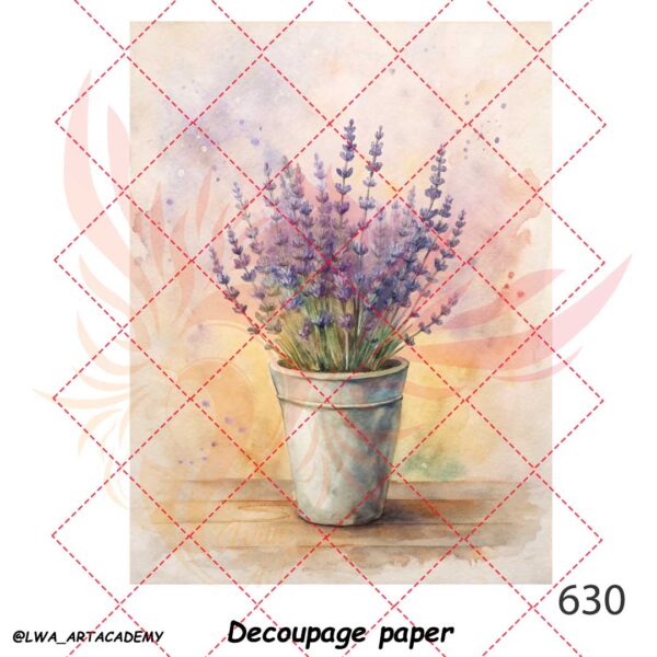 کاغذ دکوپاژ (Decoupage Paper) - تصویر 1