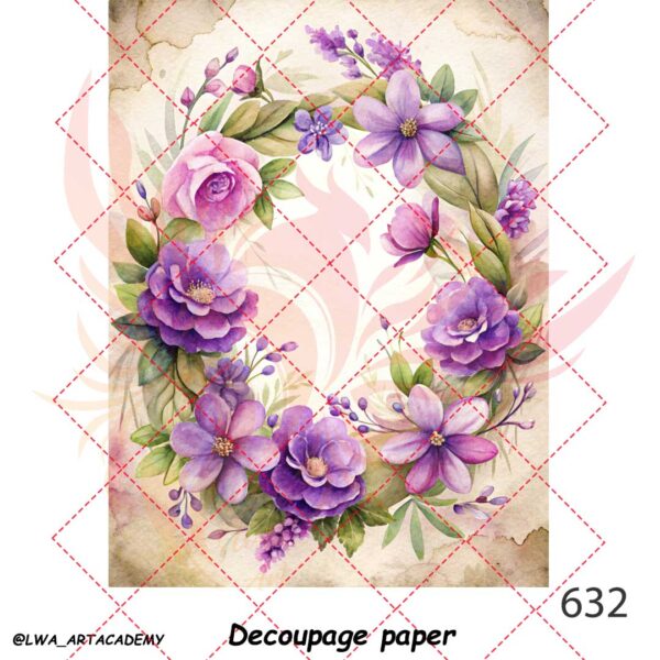 کاغذ دکوپاژ (Decoupage Paper) - تصویر 1