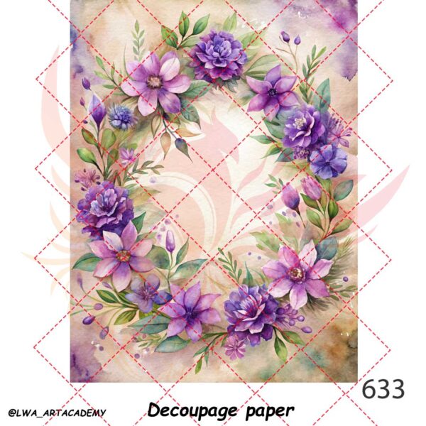 کاغذ دکوپاژ (Decoupage Paper) - تصویر 1