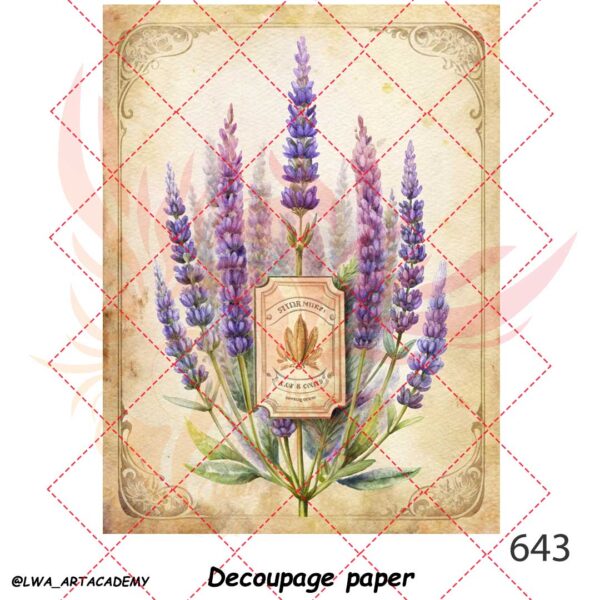کاغذ دکوپاژ (Decoupage Paper) - تصویر 1