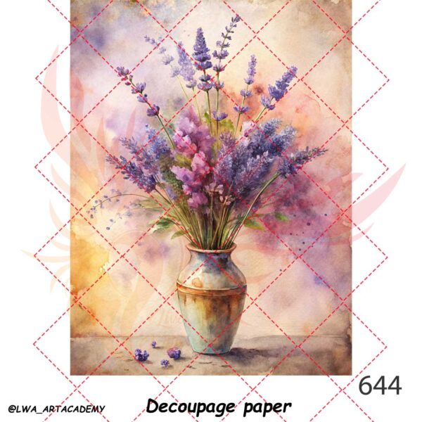 644 کاغذ دکوپاژ (Decoupage Paper) - تصویر 1
