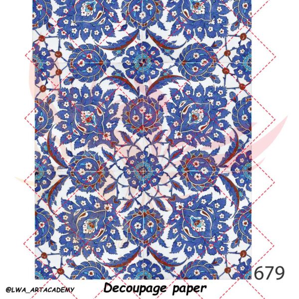 کاغذ دکوپاژ (Decoupage Paper) - تصویر 1