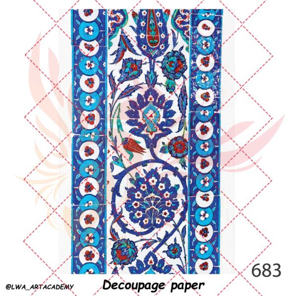 683 کاغذ دکوپاژ (Decoupage Paper) - تصویر 1