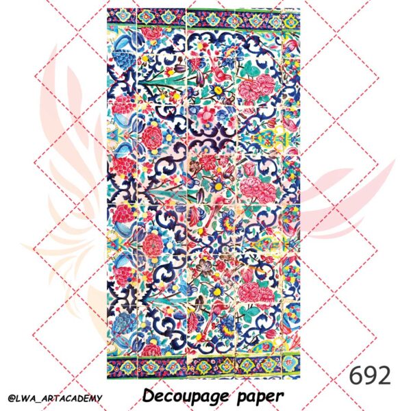 کاغذ دکوپاژ (Decoupage Paper) - تصویر 1