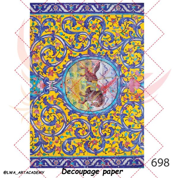 کاغذ دکوپاژ (Decoupage Paper) - تصویر 1