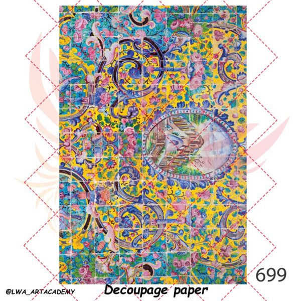 کاغذ دکوپاژ (Decoupage Paper) - تصویر 1