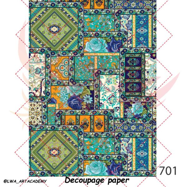 کاغذ دکوپاژ (Decoupage Paper) - تصویر 1