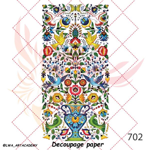 کاغذ دکوپاژ (Decoupage Paper)پ - تصویر 1