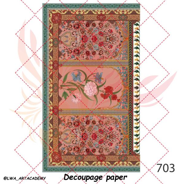 کاغذ دکوپاژ (Decoupage Paper) - تصویر 1