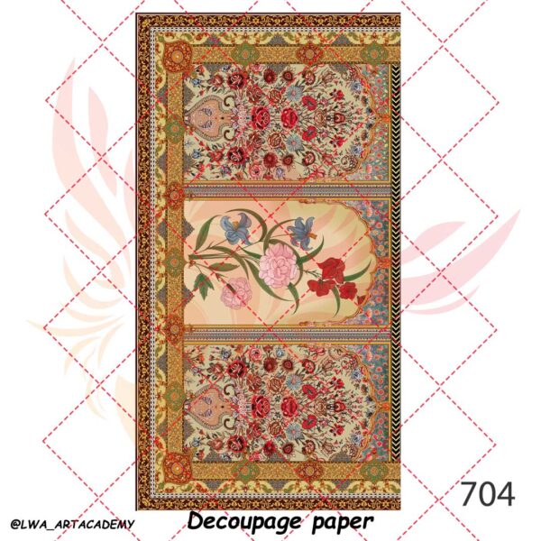 کاغذ دکوپاژ (Decoupage Paper) - تصویر 1