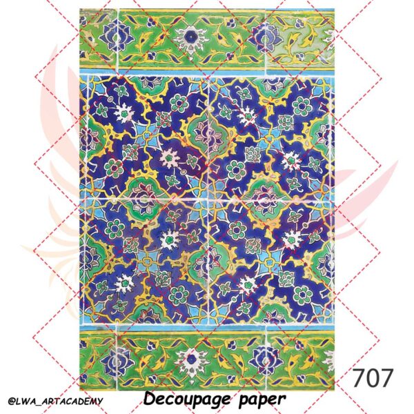 کاغذ دکوپاژ (Decoupage Paper) - تصویر 1