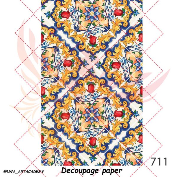 کاغذ دکوپاژ (Decoupage Paper) - تصویر 1