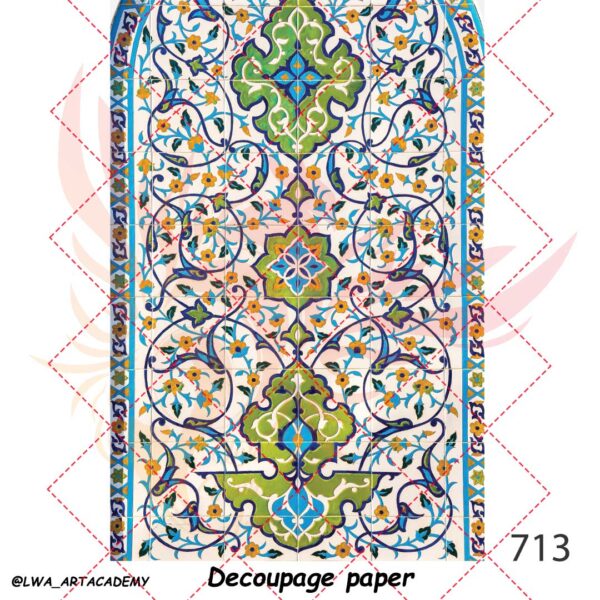 کاغذ دکوپاژ (Decoupage Paper) - تصویر 1
