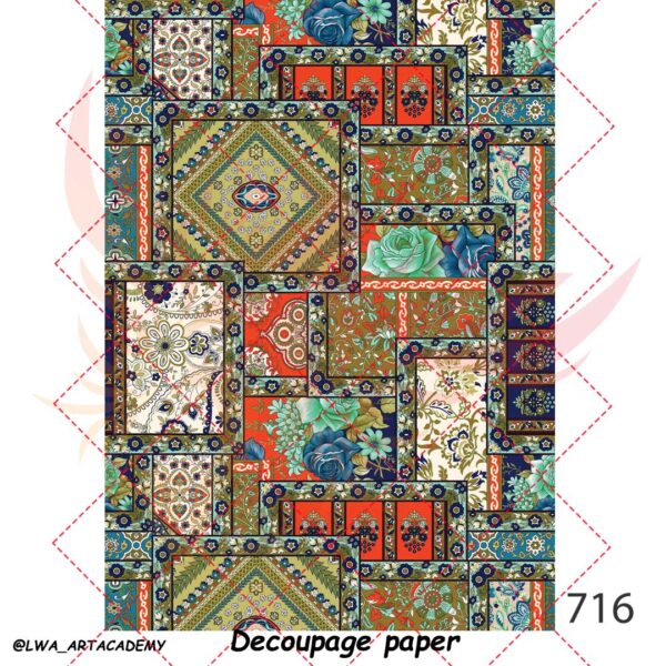 کاغذ دکوپاژ (Decoupage Paper) - تصویر 1