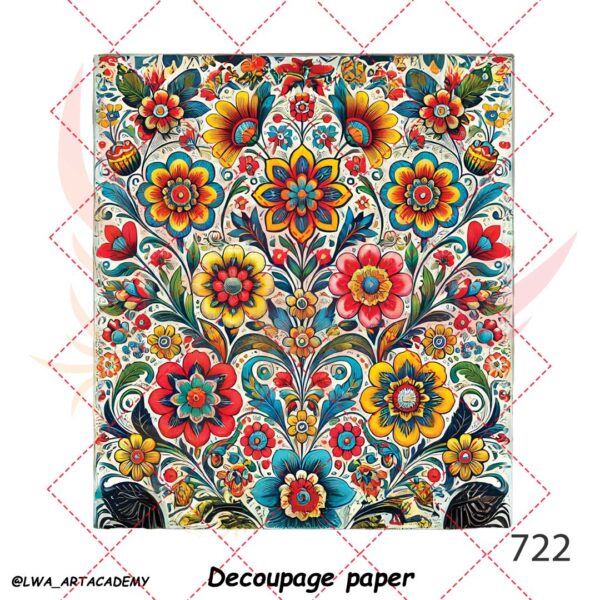 کاغذ دکوپاژ (Decoupage Paper) - تصویر 1