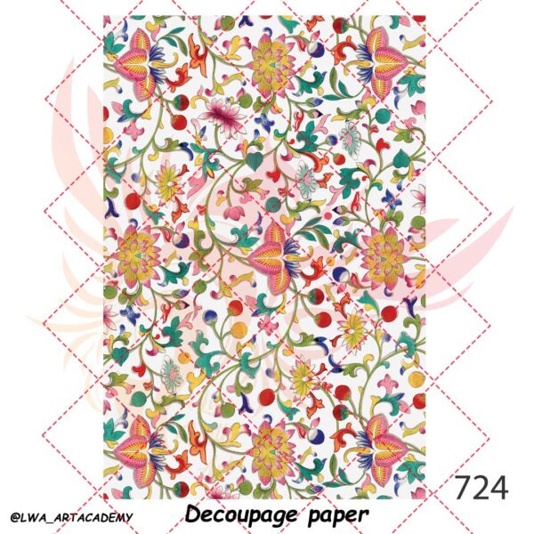 کاغذ دکوپاژ (Decoupage Paper) - تصویر 1