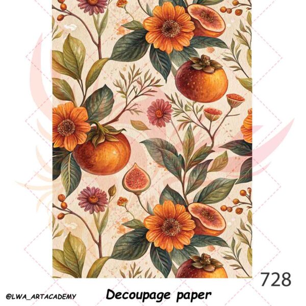 کاغذ دکوپاژ (Decoupage Paper) - تصویر 1