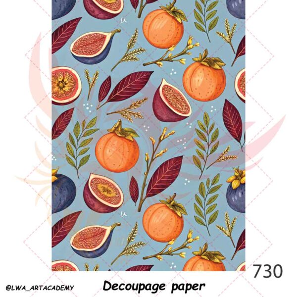 730 کاغذ دکوپاژ (Decoupage Paper) - تصویر 1