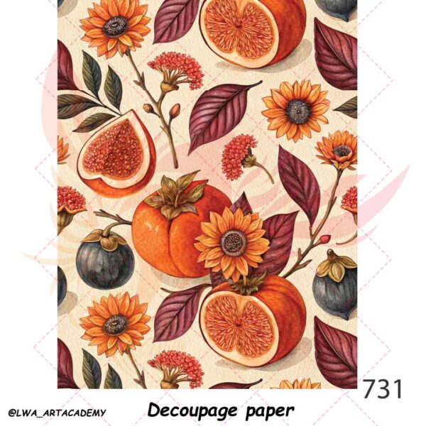 کاغذ دکوپاژ (Decoupage Paper) - تصویر 1