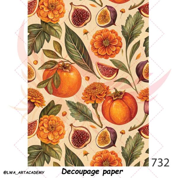 کاغذ دکوپاژ (Decoupage Paper) - تصویر 1