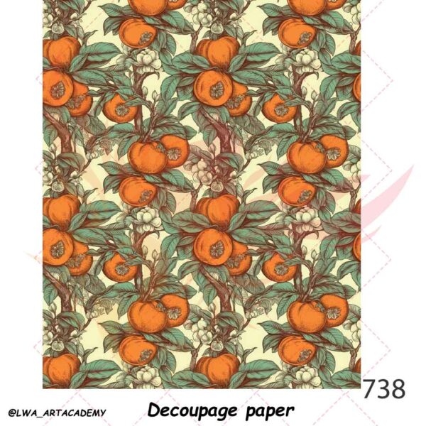 کاغذ دکوپاژ (Decoupage Paper) - تصویر 1