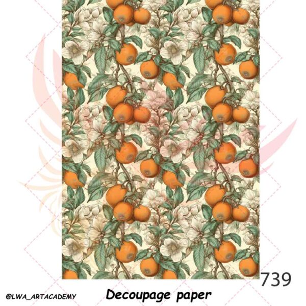 کاغذ دکوپاژ (Decoupage Paper) - تصویر 1
