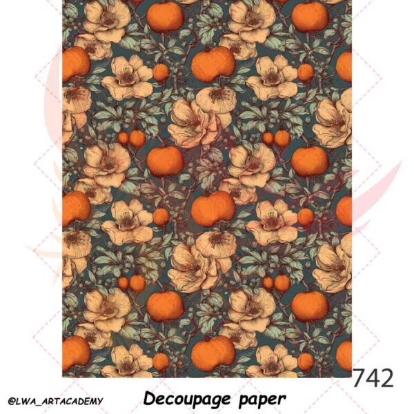 742 کاغذ دکوپاژ (Decoupage Paper) - تصویر 1