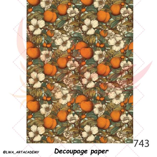 کاغذ دکوپاژ (Decoupage Paper) - تصویر 1