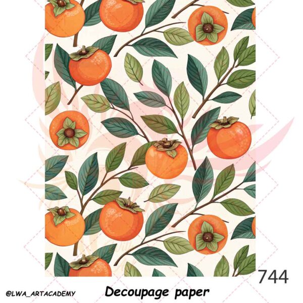 744 کاغذ دکوپاژ (Decoupage Paper) - تصویر 1