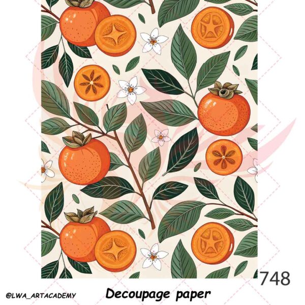 کاغذ دکوپاژ (Decoupage Paper) - تصویر 1
